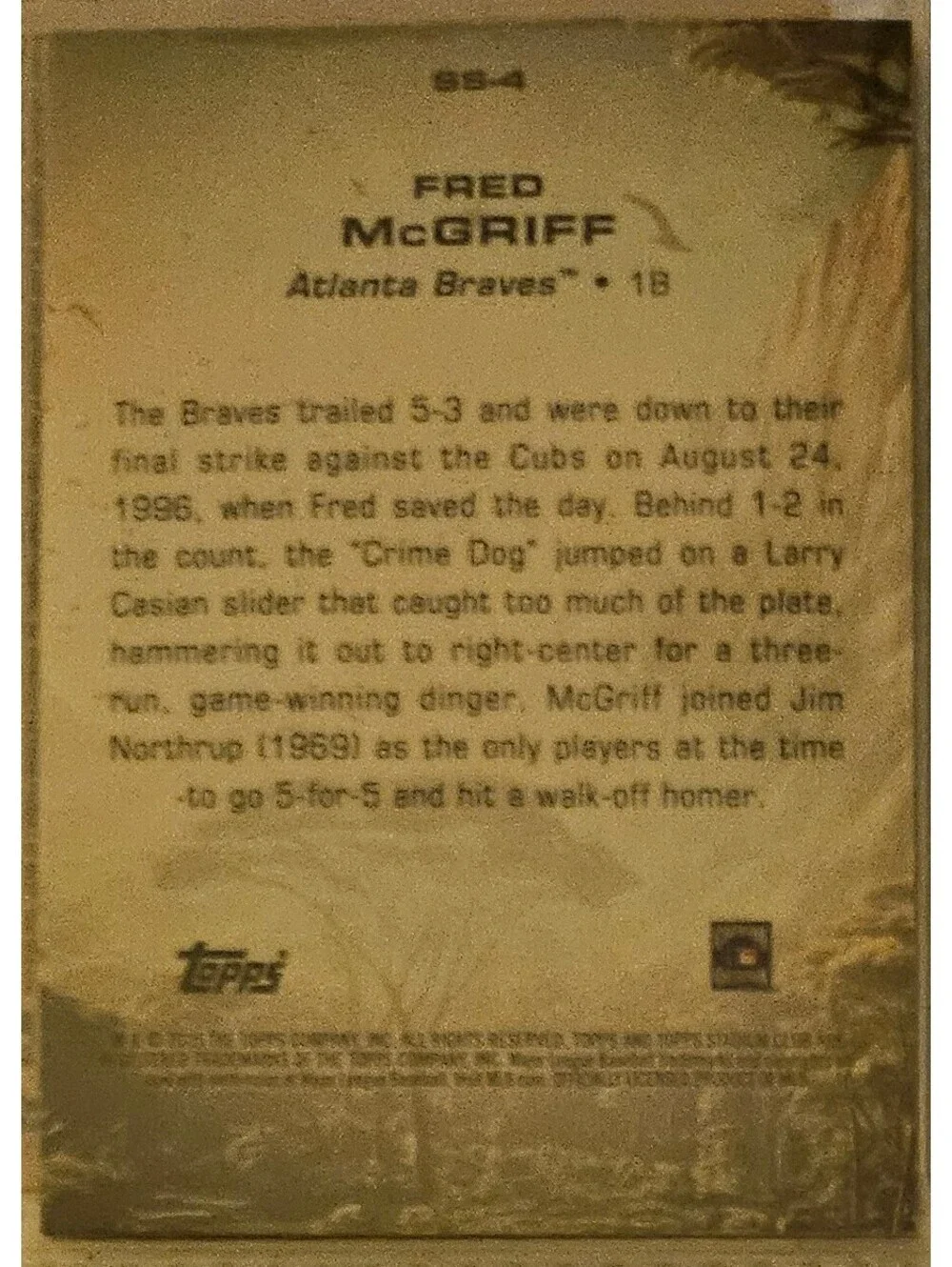 Topps 2025 stadium